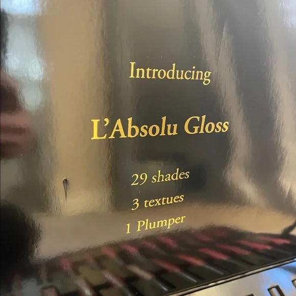 Lancôme l'absolu lip gloss